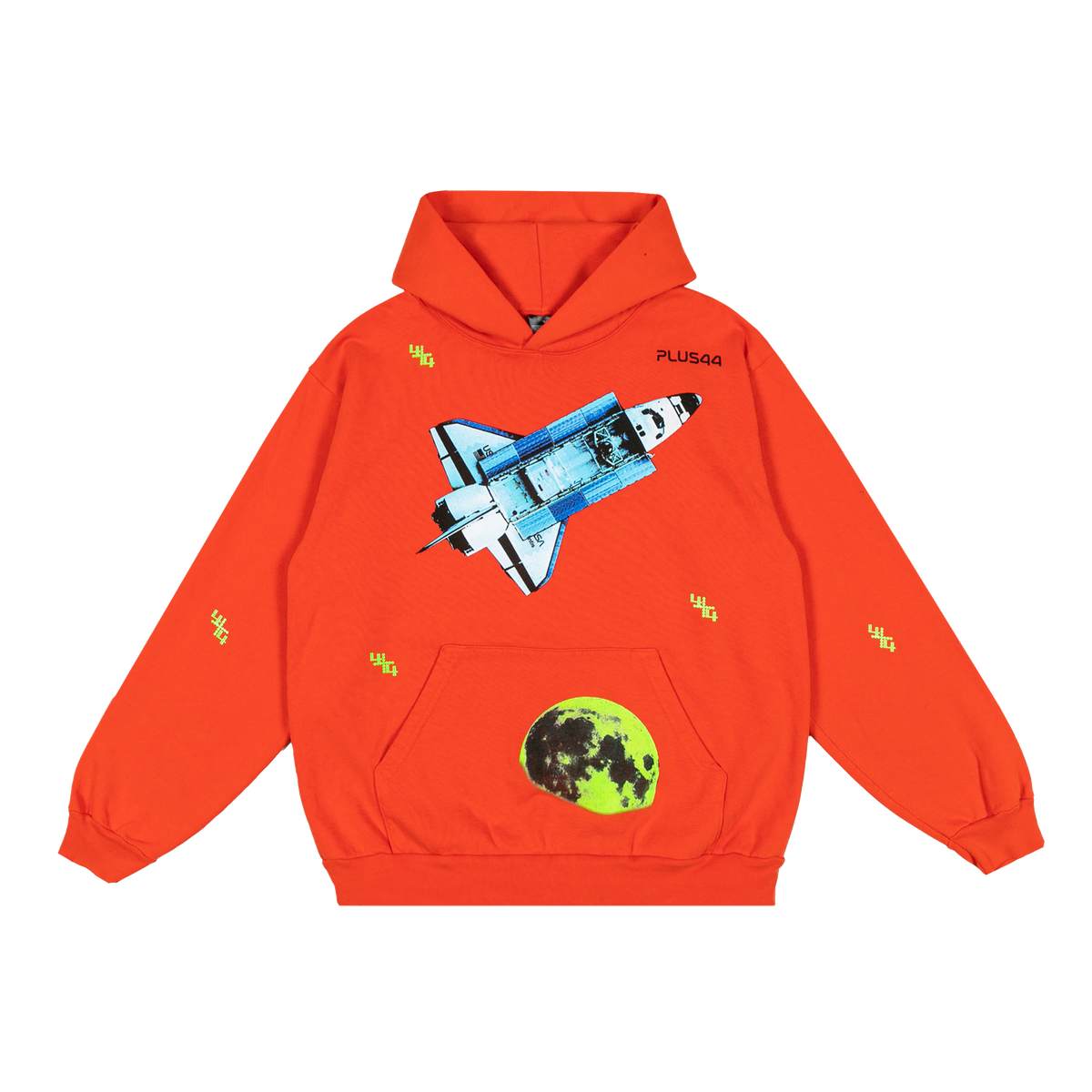 SHUTTLE HOODIE - ELECTRIC ORANGE