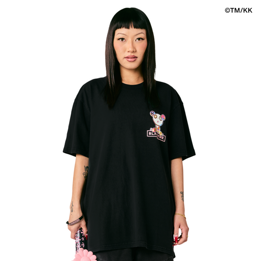 BLACKPINK + Takashi Murakami Signature T-Shirt (Vintage Black)